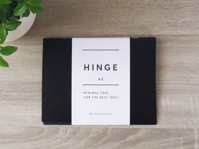 HINGE(ヒンジ)ノートパッド_全体のデザイン
