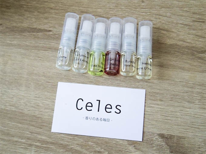 celes(セレス)の香水_香水の種類