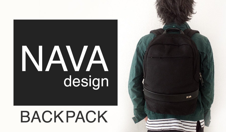 新品 NAVA Design ナバ デザイン フラット バックパック バッグ 鞄