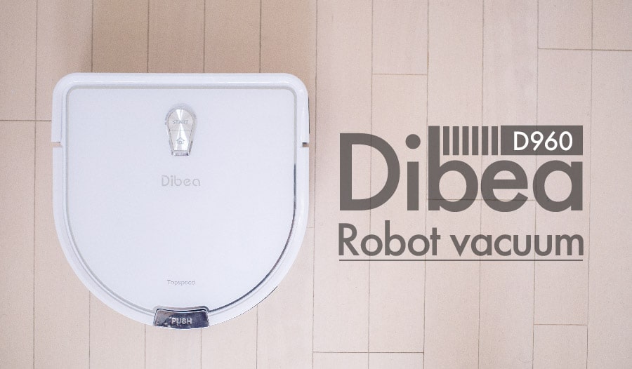 Dibea-D960ロボット掃除機_アイキャッチ