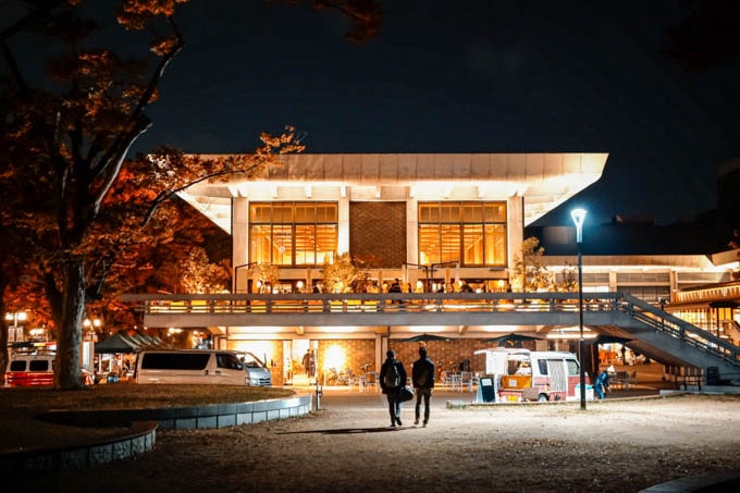 SIGMAfpティールオレンジin京都_夜の蔦屋書店